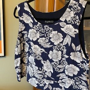 Cherry Bobin Cropped Tank (Made in Canada)